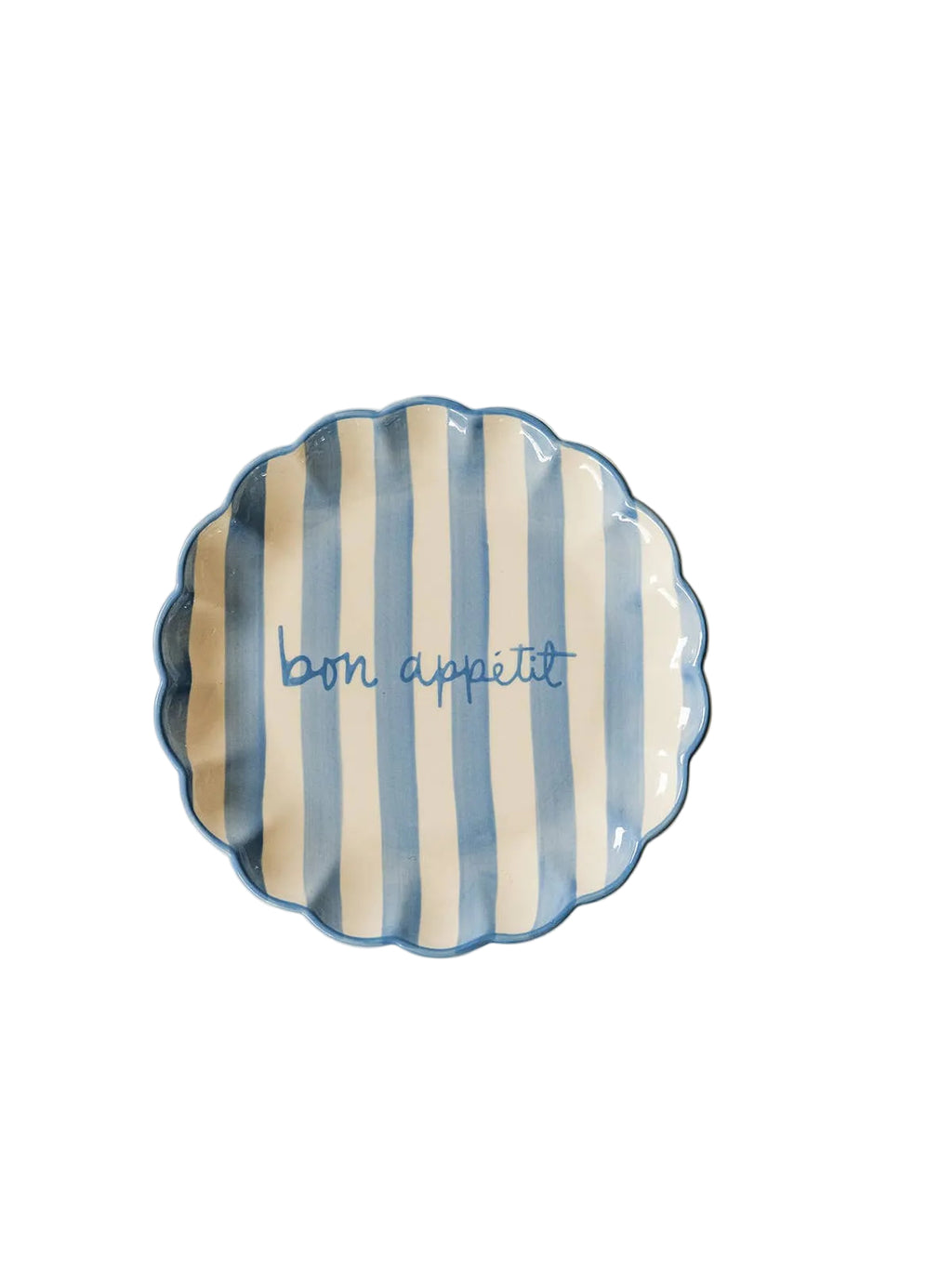 Scallop Dessert Plate - Bon Appetit