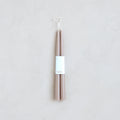 Greige Taper Candle