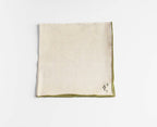 Linen Napkin - Dark Green Trim