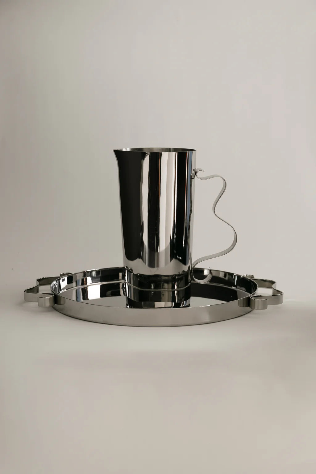 Silver Squiggle Tray