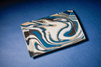 Small Rectangular Dish - Blue and Black