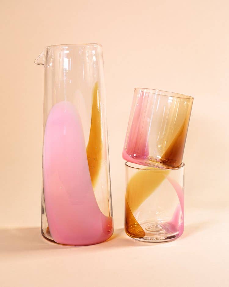 Pitcher - Classic (Amber + Pink)