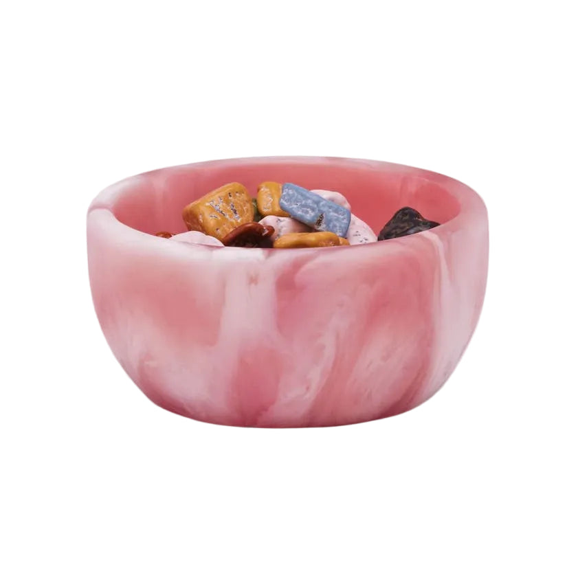 Mini Pink Swirled Bowl