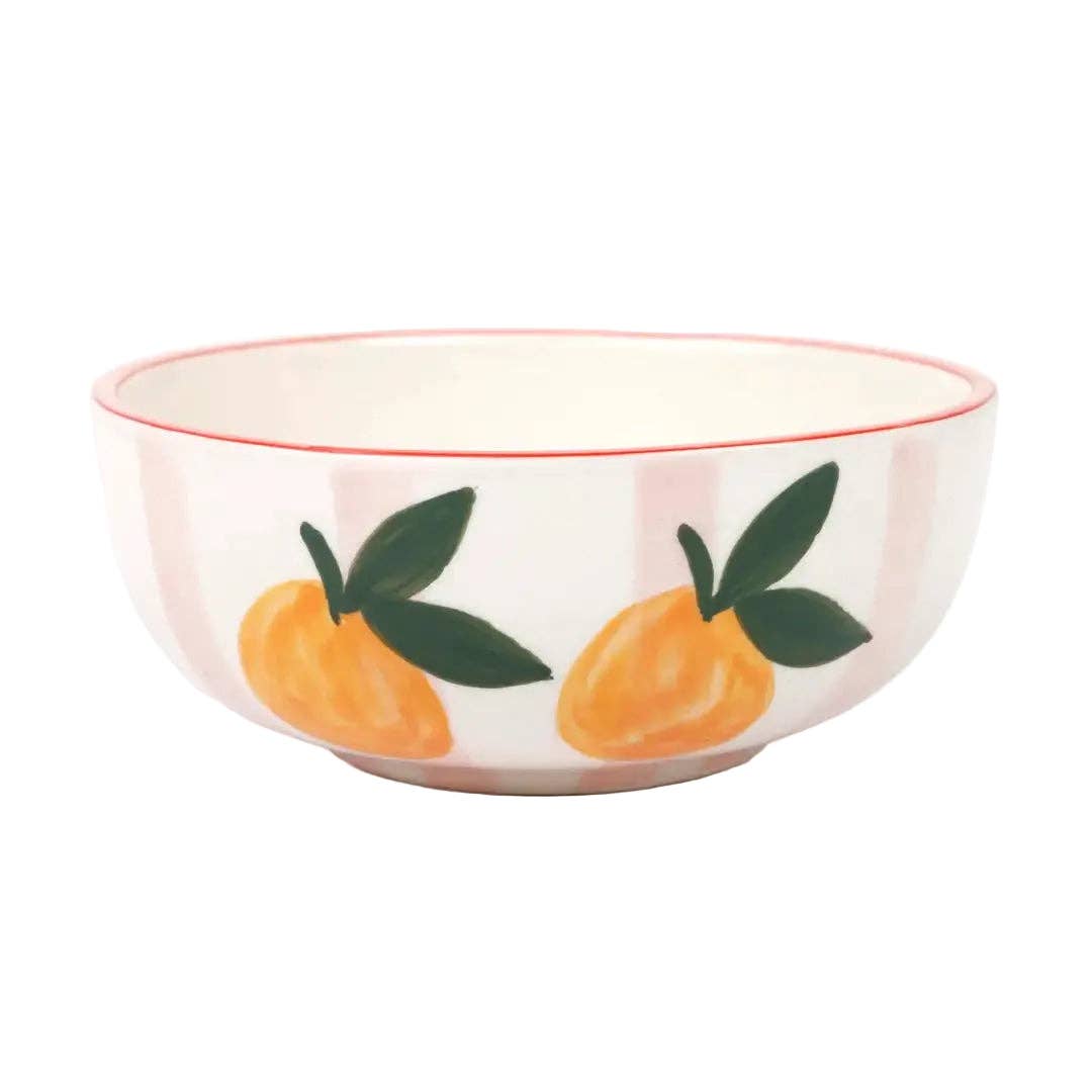 Striped Breakfast Bowl