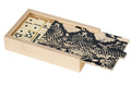 Snake Skin Black Domino Set