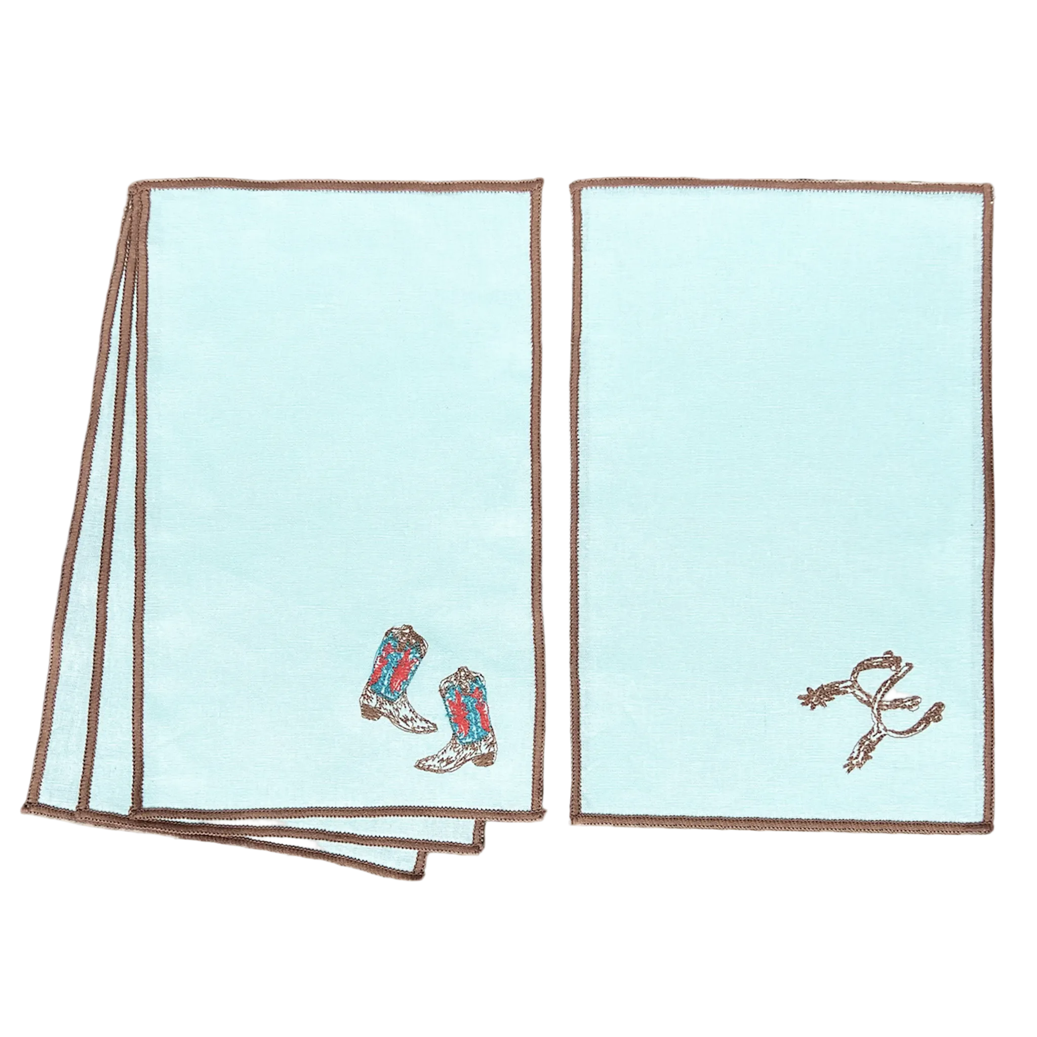 Boots & Spurs Napkins - set of 4