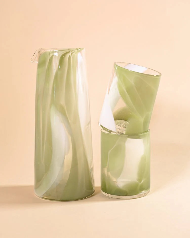 Pitcher - Pistachio (Green + White)