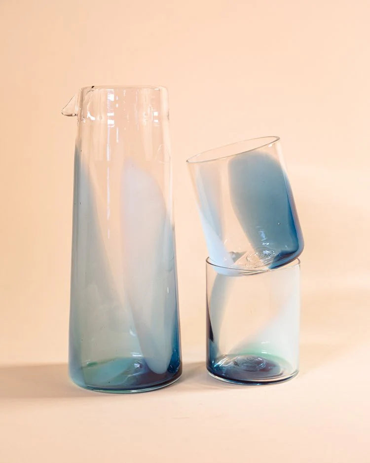Pitcher - Pool Boy (Mint + Opaque Blue)