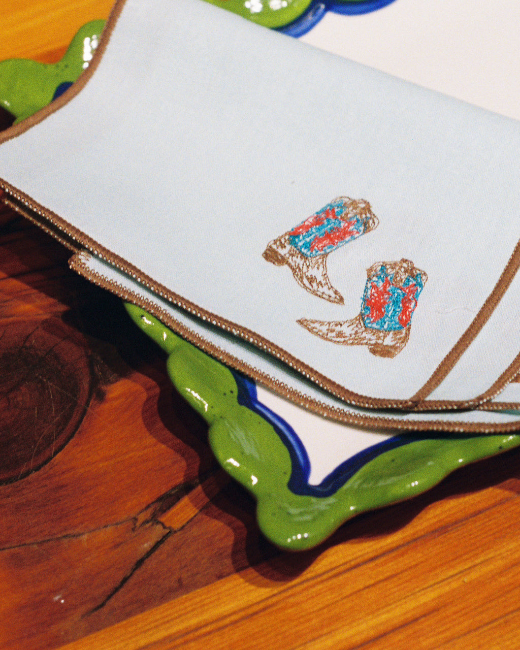 Boots & Spurs Napkins - set of 4