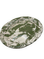 Ceramic Oval Tray - Green