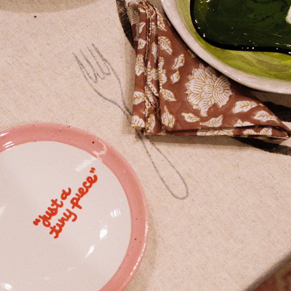 Just a Tiny Piece Plates (set of 4)
