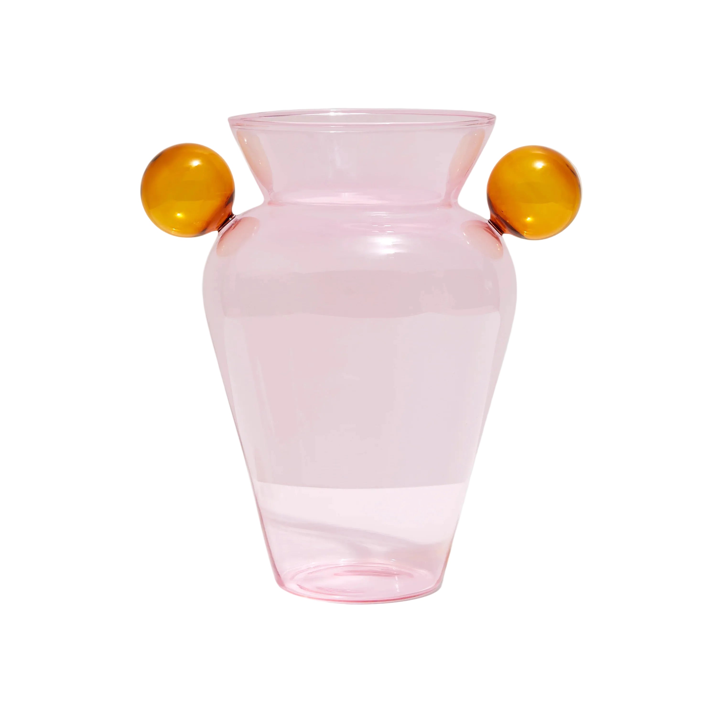 Geo Vase - Pink Amber