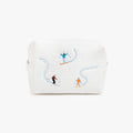 White Ski Pouch