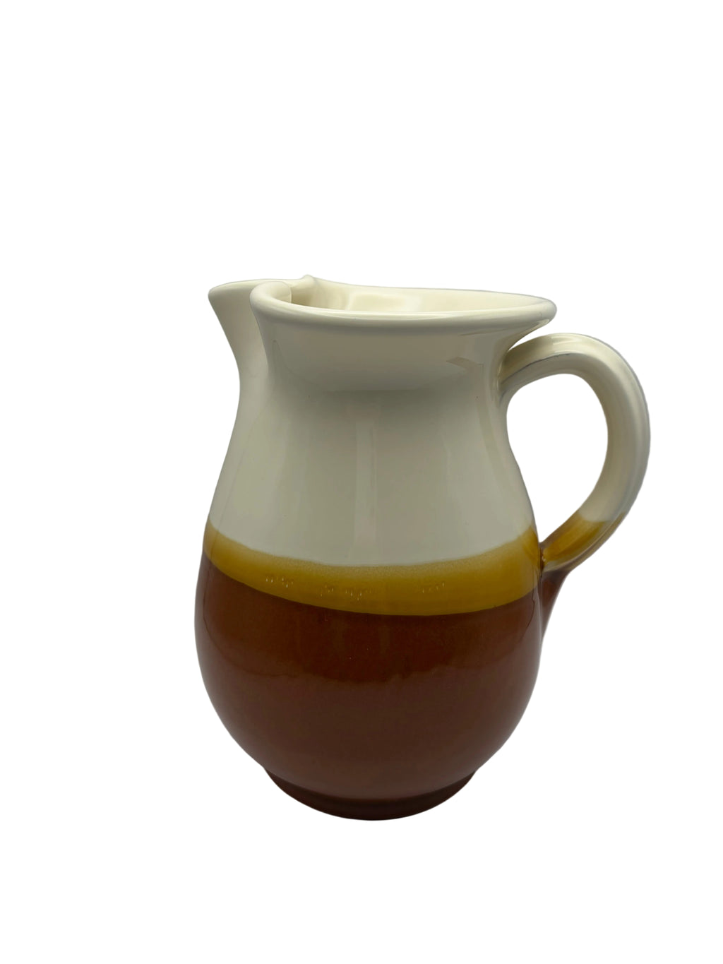 Pietra Pitcher - Ivory/Terra