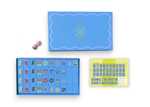 Mahjong Mod Tiles - Blue