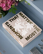 Photo Album Coffee Table Book, Moments that Matters, Beige