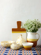 Pietra Pitcher - Ivory/Terra