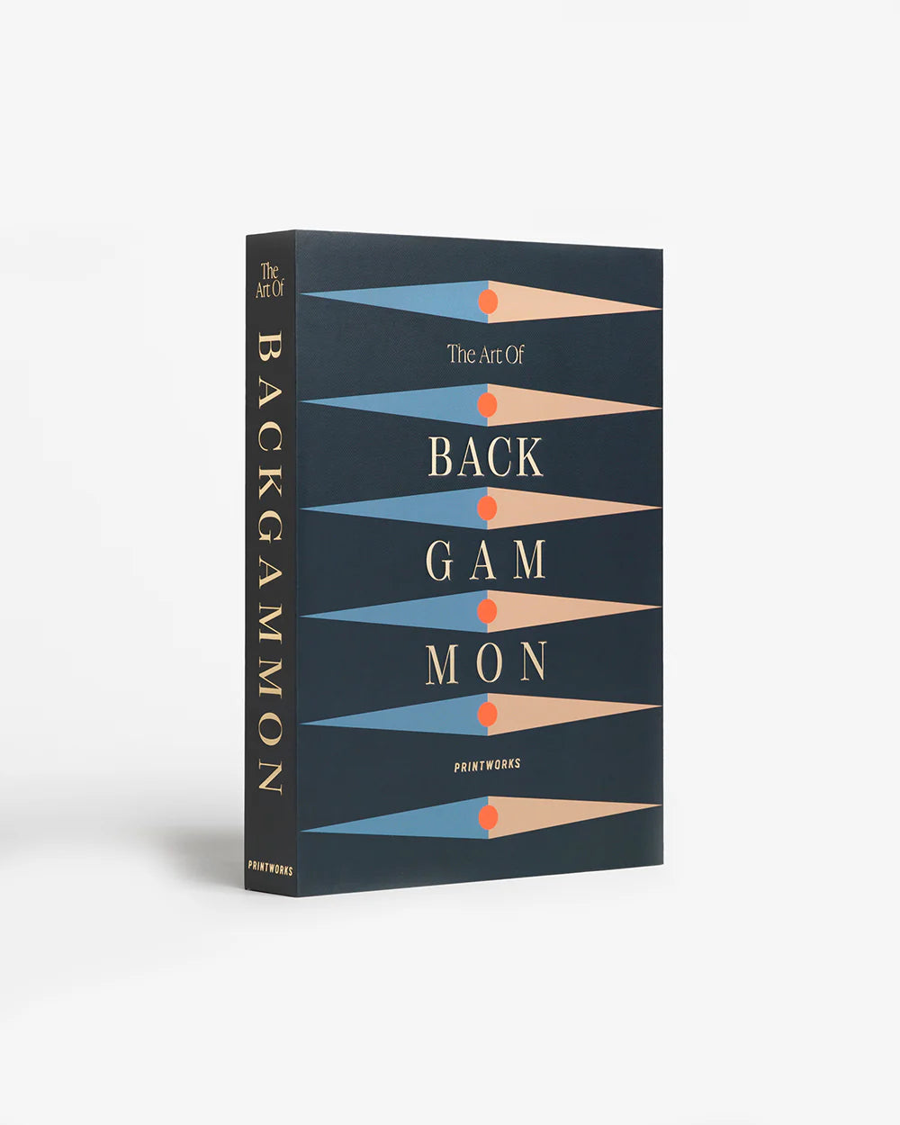 Backgammon Coffee Table Book - Navy