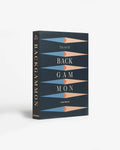 Backgammon Coffee Table Book - Navy