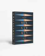Backgammon Coffee Table Book - Navy