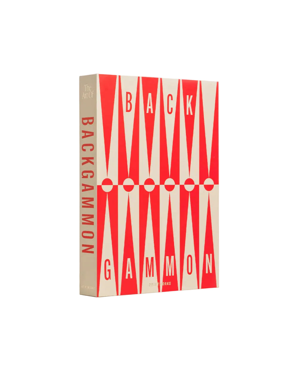 Backgammon Coffee Table Book - Red