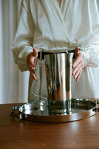 Silver Squiggle Pitcher