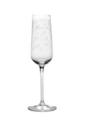 Etched Champagne Flute