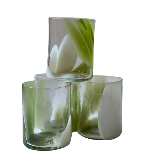 Splash Cup: Pistachio (Green + White) / 4"