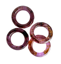 Element Napkin Rings: Amethyst