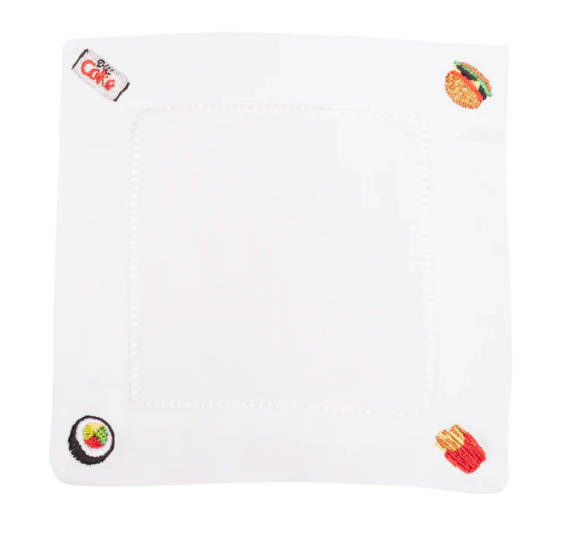 Girl Dinner Cocktail Napkin