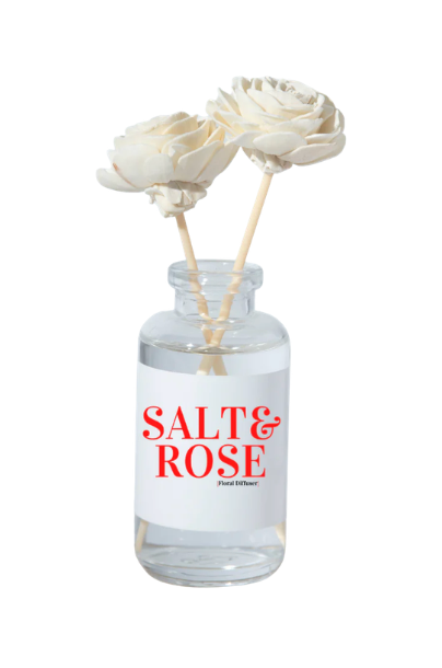Salt and Rose Floral Diffuser
