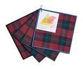 Plaid Cocktail Napkins | Set of 4