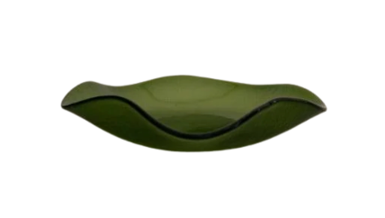 Sophie Lou - Transparent Small Olive Petal Plate