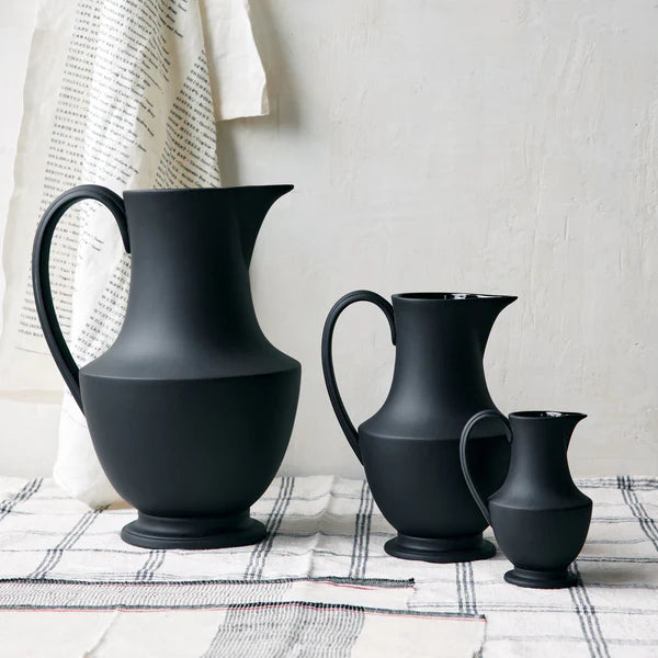Toulouse Small Pitcher - Black