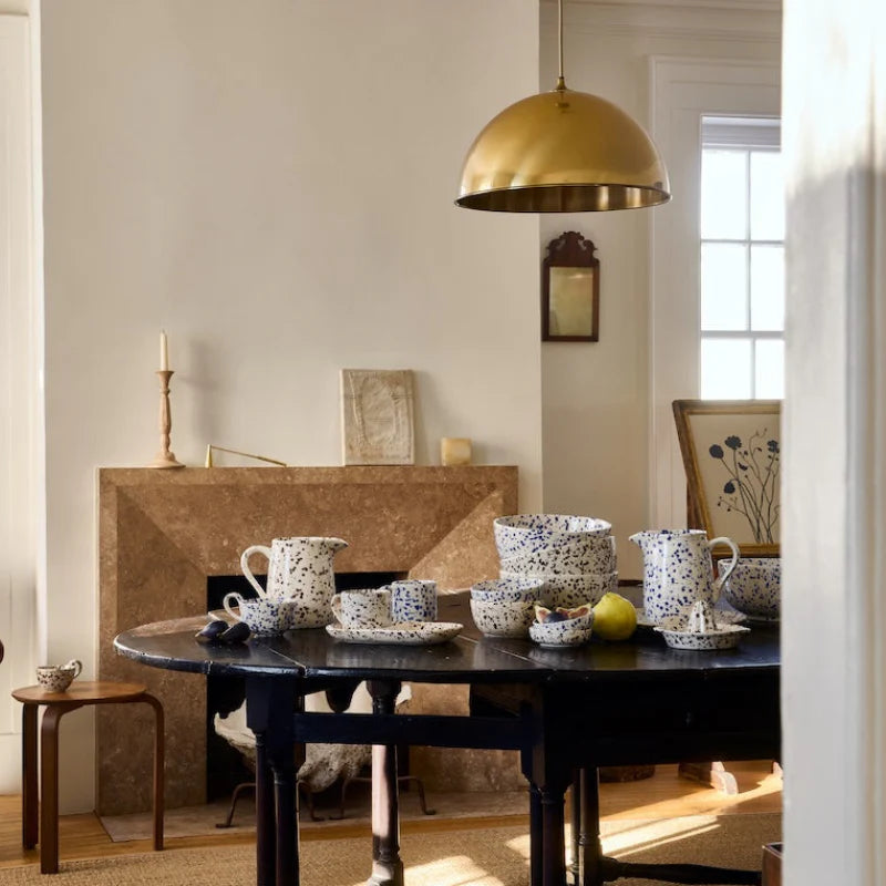 Splatterware Serving Bowl - Cacao