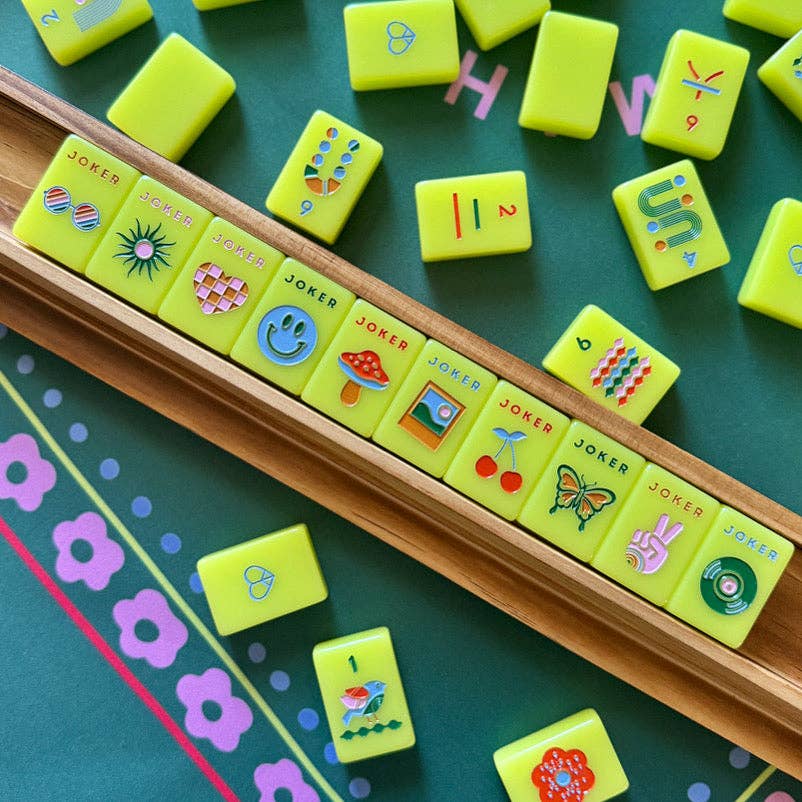 Mahjong Mod Tiles - Chartreuse