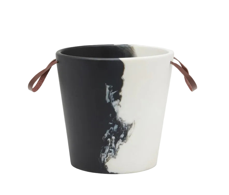 Champagne Bucket, Black/White