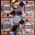 Plaid Cocktail Napkins | Set of 4