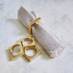 Brass Napkin Rings (set of 2)