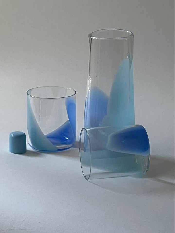 Splash Cup Pool Boy Blue (Mint + Opaque Blue)