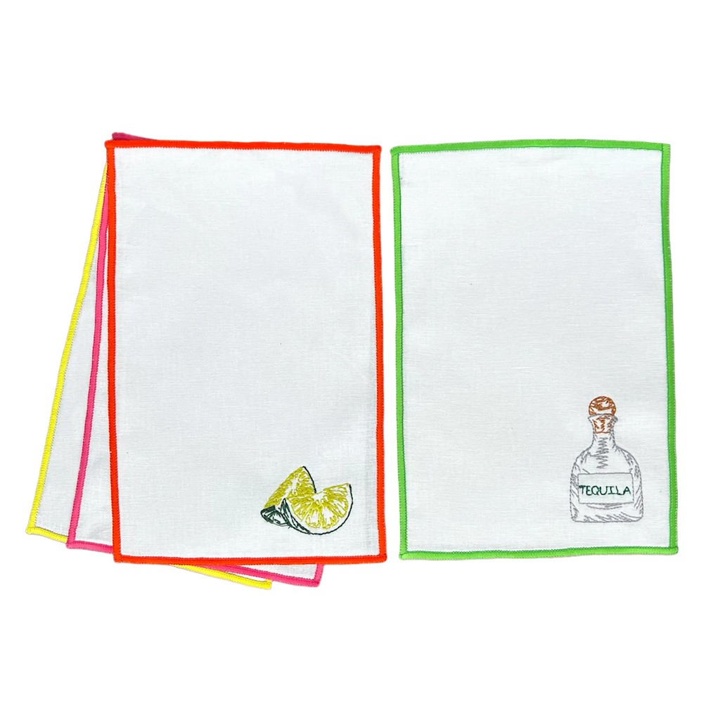 Tequila & Limes Napkins - set of 4