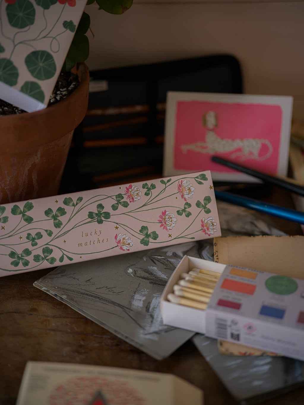 Lucky Clover | Long - Safety Matches