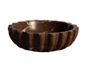 Signature Pleated Bowl - Chocolate Marble