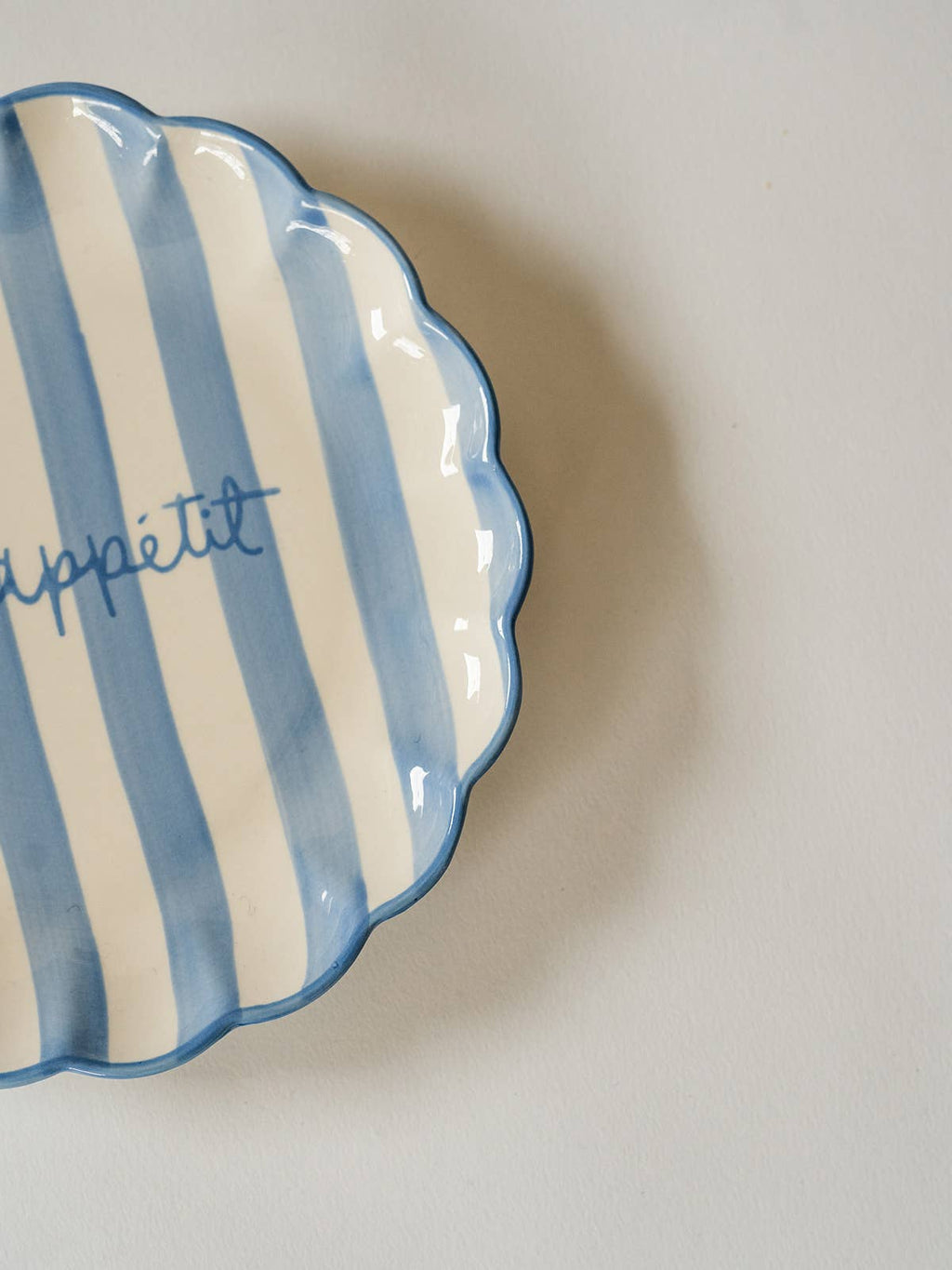 Scallop Dessert Plate - Bon Appetit