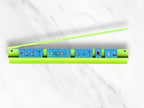 Mahjong Racks & Pushers (Set of 4): Chartreuse