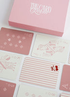 Pink & Cherries Canasta Card Set