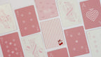 Pink & Cherries Canasta Card Set
