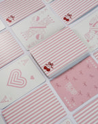 Pink & Cherries Canasta Card Set