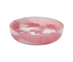 Pink Swirled Serving Bowl - Large