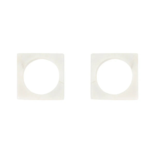 Marble Napkin Rings (set of 2)
